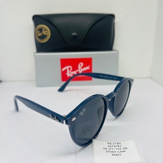 RAYBAN RB-2180 MAVİ ÇERÇEVE SİYAH CAM ERKEK