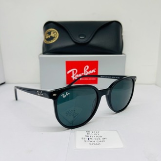 RAYBAN RB-2197 SİYAH ÇERÇEVE SİYAH CAM UNİSEX