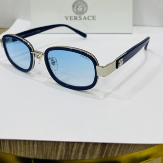 VERSACE MAVİÇERÇEVE MAVİ ŞEFFAF CAM