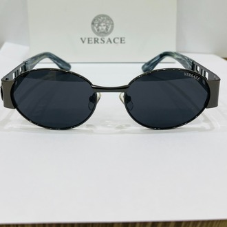 VERSACE SİYAH ÇERÇEVE SİYAH ŞEFFAF CAM