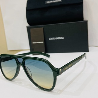 DOLCE GABBANAYEŞİL ÇERÇEVE MAVİ ŞEFFAF CAM