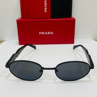 PRADA SİYAH ÇERÇEVE SİYAH ŞEFFAF CAM
