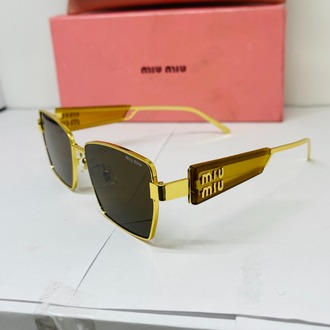 MIU GOLD ÇERÇEVE SİYAH CAM
