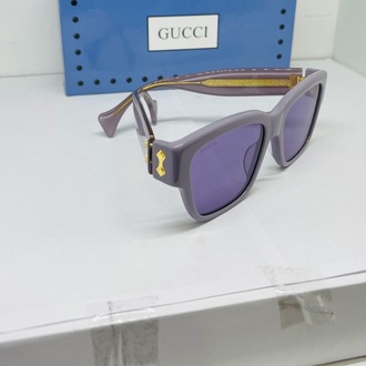 GUCCİ GRİ ÇERÇEVE MOR ŞEFFAF CAM