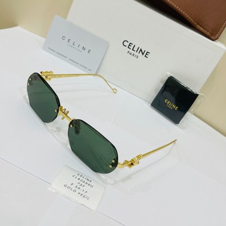 CELİNE GOLD ÇERÇEVE YEŞİL ŞEFFAF CAM