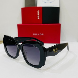 PRADA SİYAH ÇERÇEVE SİYAH ŞEFFAF CAM
