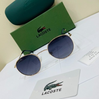 LACOSTE GOLD ÇERÇEVE MAVİ ŞEFFAF CAM
