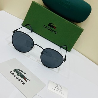LACOSTE SİYAH ÇERÇEVE SİYAH ŞEFFAF CAM