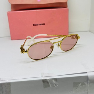 MIU GOLD ÇERÇEVE PUDRA ŞEFFAF CAM