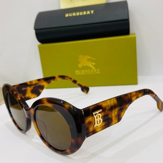 BURBERRY LEOPAR ÇERÇEVE KAHVE ŞEFFAF CAM