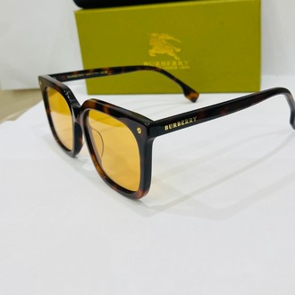 BURBERRY LEOPAR ÇERÇEVE SARI ŞEFFAF CAM