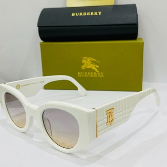 BURBERRY BEYAZ ÇERÇEVE SİYAH ŞEFFAF CAM