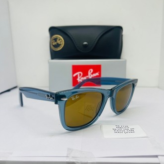 RAYBAN RB-2140 MAVİ ÇERÇEVE KAHVE CAM UNİSEX