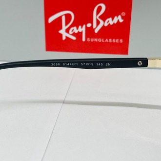RAYBAN RB-3686 SİYAH ÇERÇEVE SİYAH CAM