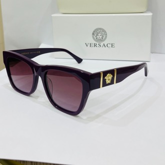 VERSACE BORDO ÇERÇEVE BORDO ŞEFFAF CAM
