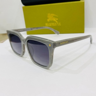 BURBERRY GRİ ÇERÇEVE SİYAH ŞEFFAF CAM