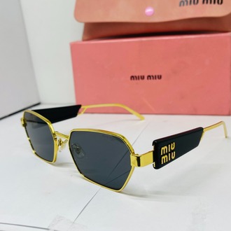 MIU GOLD ÇERÇEVE SİYAH CAM