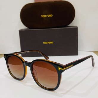 TOM FORD SİYAH ÇERÇEVE KAHVE ŞEFFAF CAM