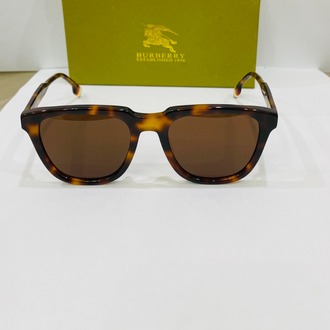 BURBERRY LEOPAR ÇERÇEVE KAHVE ŞEFFAF CAM