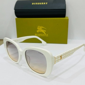 BURBERRY BEYAZ ÇERÇEVE SİYAH ŞEFFAF CAM
