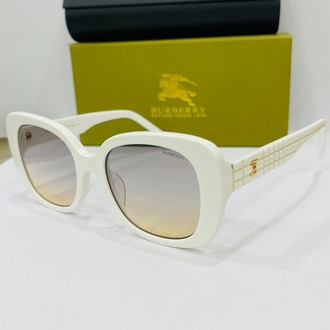 BURBERRY BEYAZ ÇERÇEVE ŞEFFAF CAM
