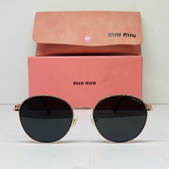 MIU GOLD ÇERÇEVE SİYAH CAM