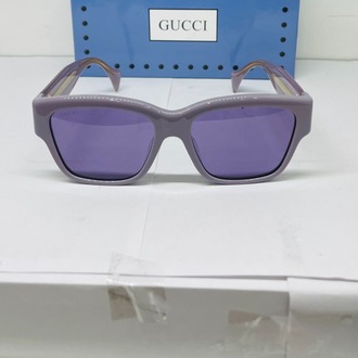GUCCİ GRİ ÇERÇEVE MOR ŞEFFAF CAM