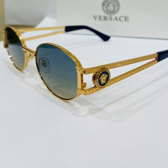 VERSACE GOLD ÇERÇEVE SİYAH ŞEFFAF CAM
