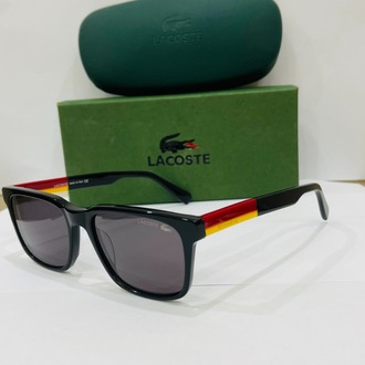 LACOSTE SİYAH ÇERÇEVE SİYAH ŞEFFAF CAM