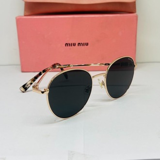 MIU GOLD ÇERÇEVE SİYAH CAM