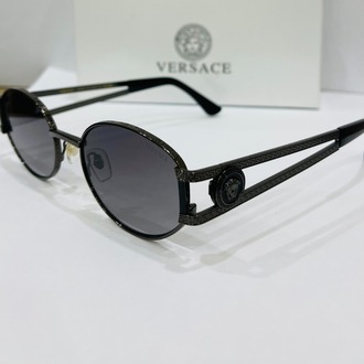 VERSACE SİYAH ÇERÇEVE SİYAH ŞEFFAF CAM