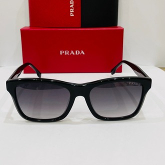PRADA SİYAH ÇERÇEVE SİYAH ŞEFFAF CAM