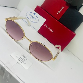 PRADA GOLD ÇERÇEVE PUDRA ŞEFFAF CAM