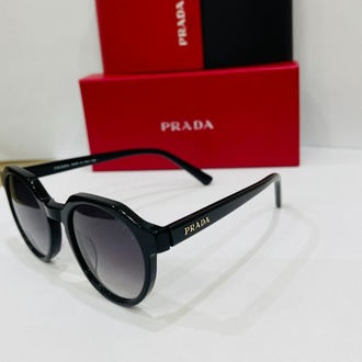 PRADA SİYAH ÇERÇEVE SİYAH ŞEFFAF CAM