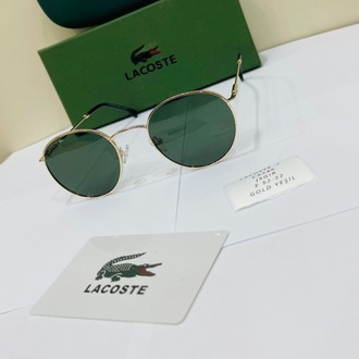 LACOSTE GOLD ÇERÇEVE YEŞİL ŞEFFAF CAM