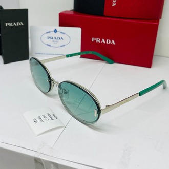 PRADA MAVİ ÇERÇEVE MAVİ ŞEFFAF CAM