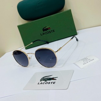 LACOSTE GOLD ÇERÇEVE MAVİ ŞEFFAF CAM