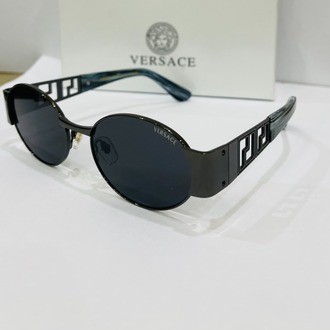 VERSACE SİYAH ÇERÇEVE SİYAH ŞEFFAF CAM