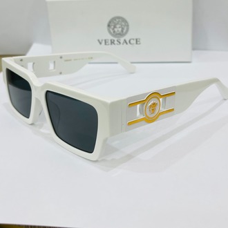 VERSACE BEYAZ ÇERÇEVE SİYAH ŞEFFAF CAM