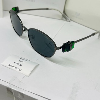 SWAROVSKI SİYAH ÇERÇEVE SİYAH ŞEFFAF CAM