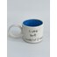 Motto Mug / Mavi 
