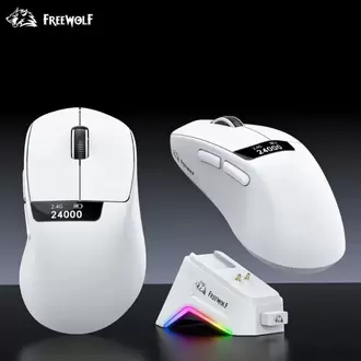 Freewolf A7 Kablosuz Dijtal Ekranlı Oyuncu Mouse