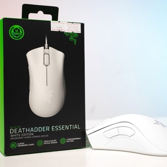 RAZER Deathadder Essential Optik Kablolu Beyaz Oyuncu Mouse