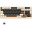 Ziyoulang M96 Coffee Bluetooth/2.4g Kablosuz Klavye Işıklı USB Type-C Kablolu