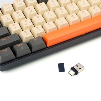 K68 Kablosuz Mekanik Klavye | 68 Tuş | Bluetooth 5.0 + 2.4GHz | Hot-Swap Kırmızı Switch