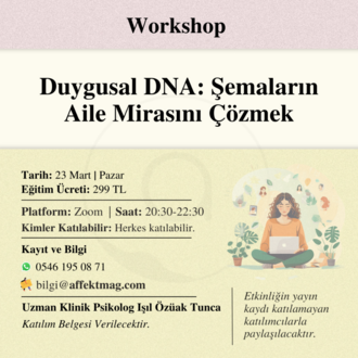 Duygusal DNA: Şemaların Aile Mirasını Çözmek