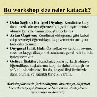 Öz-Şefkat ve Kendini Kabul: İçsel Eleştiriciyi Susturmak