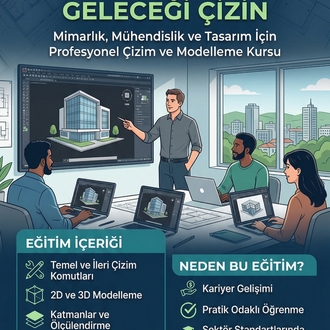 Temelden ileri düzey Online Autocad eğitimi