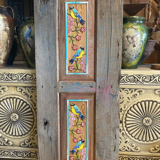 Oyma Eski Dolap Kapağı