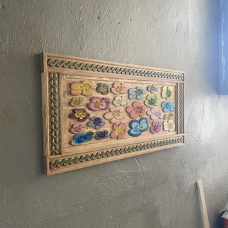 Ahşap Oyma Panel